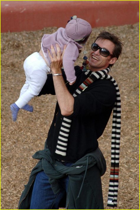 Hugh Jackman's Kids Play in the Park Tv Movies, Family Album, Hugh Jackman, Kids Play, Just Jared, Man Alive, Celebrity Gossip, X Men