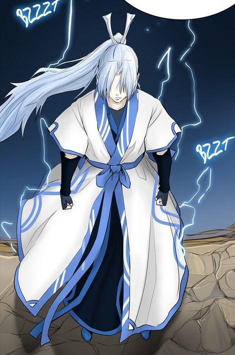 Khun Edahn / Eduan, Tower of God, Season 2, Chapter 286 Gojo Clan, Oni Samurai, Anime Wolf Drawing, Naruto Clans, Great Warriors, Anime High School, Tower Of God, Ao No Exorcist, Anime Wolf