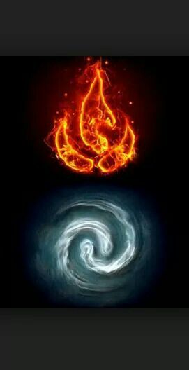 Wind And Fire Tattoo, Fire And Air Tattoo, Fire Sign Tattoos, Charlie Tattoo, Tat Quotes, Ice Tattoo, Fire And Ice Dragons, Tattoo Fire, Couples Tattoo Ideas