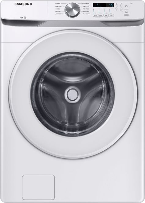 Shop Samsung 4.5 cu. ft. 5-Cycle Front Load Washer with Vibration Reduction Technology+ White at Best Buy. Find low everyday prices and buy online for delivery or in-store pick-up. Price Match Guarantee. Update Fireplace, Steam Punk Decor, Stacked Laundry, Punk Decor, Stacked Laundry Room, Samsung Washer, Laundry Time, Washer Dryer Set, Beauty Decor