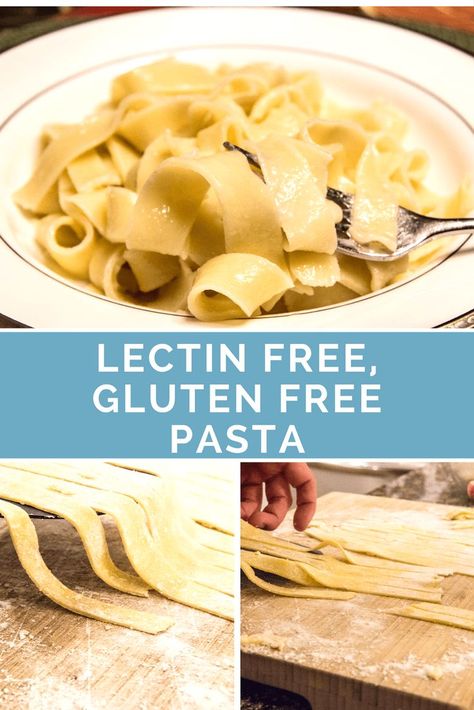 There's nothing more delicious than fresh pasta, and now there's a great substitute. This lectin free pasta tastes JUST like the real thing. Dr Grundy, Dr Gundry Recipes, Gundry Diet, Gundry Recipes, Lectin Free Foods, Plant Paradox Recipes, Lectin Free Recipes, Plant Paradox Diet, Lectin Free Diet