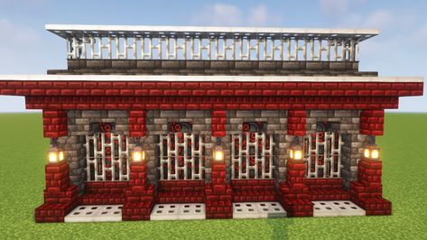 Nether Wall Design, Walls Design Minecraft, Brick Wall Minecraft, Minecraft Tall Wall Designs, Minecraft Wall Designs Exterior, Minecraft Defense Wall, Minecraft Wall Design, Minecraft Wall Designs, Minecraft Wall