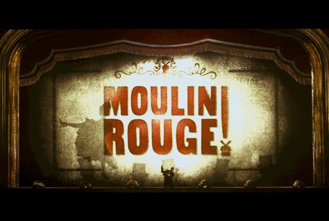 Film Moulin Rouge, James O Connor, Baz Luhrmann, Blu Ray Movies, Title Sequence, Ewan Mcgregor, Phineas And Ferb, Title Card, Movie Titles