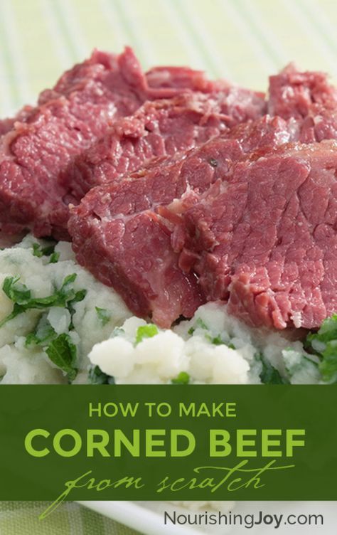 Corned Beef Eye Round Recipe, Corned Beef Brine Recipe, Beef Brine, Homemade Corned Beef, Corn Beef, Cardamom Pods, Corned Beef Brisket, Nourishing Traditions, Brine Recipe