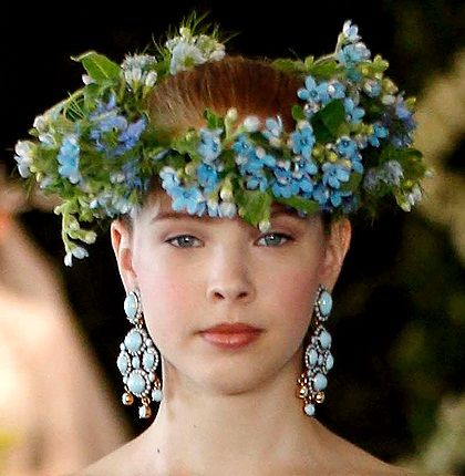 Forget me not flower crown wedding Forget Me Not Flower Crown, Color Veil, Blue Flower Crown, Wedding Ring Bearer, Pulled Back Hairstyles, Forget Me Not Flower, Dress Colors, Crown Wedding, Wedding Services