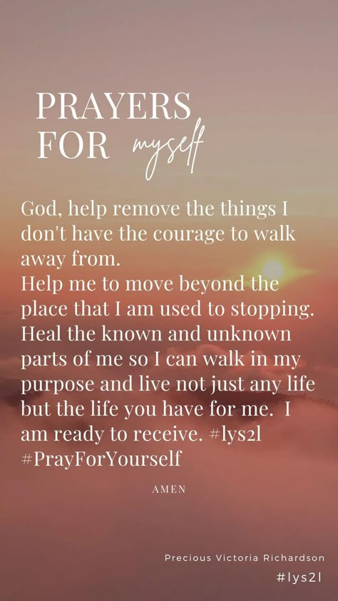 Prayers For Myself, Powerful Morning Prayer, Prayers Of Encouragement, Prayer For Guidance, Deliverance Prayers, Personal Prayer, Morning Prayer Quotes, Everyday Prayers, Prayers For Strength