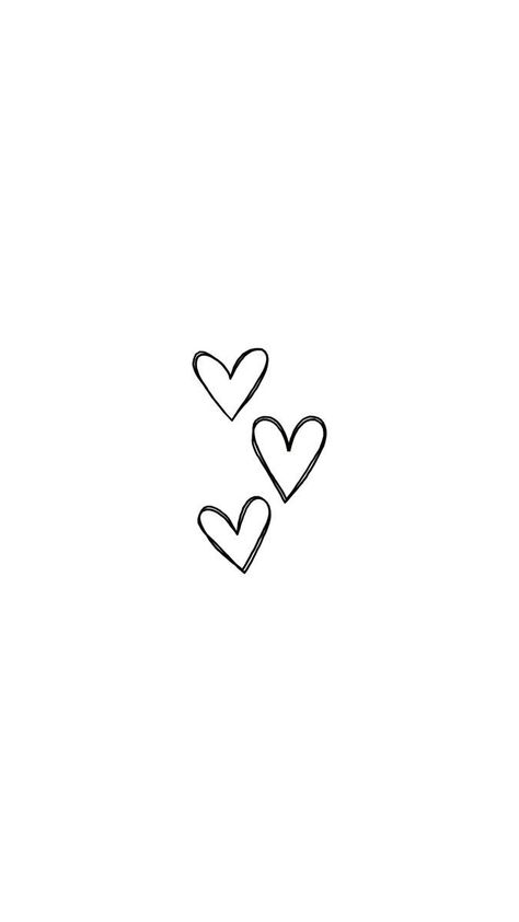 Draw Heart Wallpaper, White Wallpaper With Black Heart, Heart Wallpaper Drawing, Heart Wallpaper White Background, White Heart Wallpaper Aesthetic, White Wallpaper With Heart, White Heart Wallpaper Iphone, White Background Aesthetic Iphone, Hearts Aesthetic Drawing