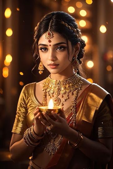 Indian Woman Aesthetic, Desi Illustration, Diwali Diya Images, Facts About China, Indian Character, Women In Saree, Saree Images, Festival Pictures, Festival Photos