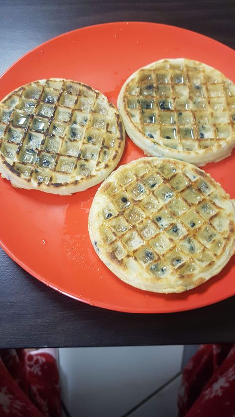 #waffles #eggos #breakfastrecipe Blueberry Waffles, Breakfast Recipes, Waffles