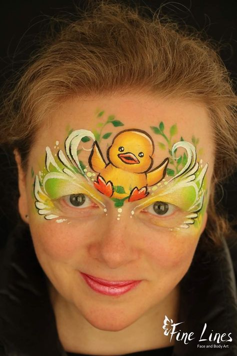 Easter Face Painting Ideas Easy, Easter Face Painting Ideas, Easy Easter Face Painting Designs, Face Painting Easter, Easter Bunny Face Paint, Chick Face Paint, Face Painting Rabbit, Easter Face Painting, Face Paint Easter Designs