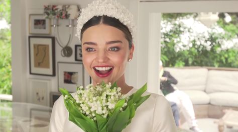 Miranda Kerr Wedding Dress Miranda Kerr Wedding, Miranda Kerr Dress, Dior Wedding Dresses, Grace Kelly Wedding Dress, Grace Kelly Wedding, Evan Spiegel, Dior Gown, Miranda Kerr Style, Vogue Dress