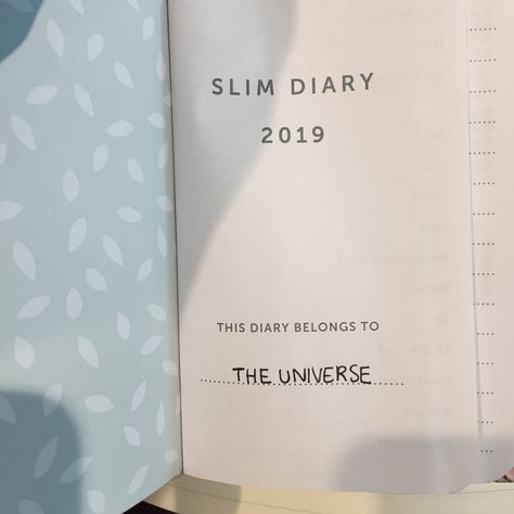 This #diary belongs to the universe. This Diary Belongs To Page, The Universe, Universe, Writing, Quick Saves