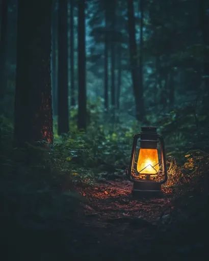 ↑↑↑ Larger size on website 🔸 A single lantern casts a warm glow on the forest floor, illuminating the surrounding foliage. The li Star Maiden, Forest Lighting, Forest Lantern, Forest At Night, Mysterious Forest, Japanese Forest, Enchanted Wood, Small Lanterns, Phone Lock