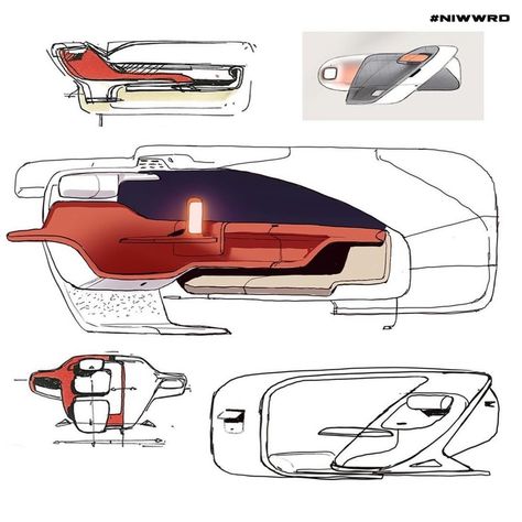 Interior Sketches, Car Interior Sketch, Car Interior Design Sketch, Interior Design Sketch, Interior Design Sketches, Car Interior Design, Interior Sketch, Industrial Design Sketch, Foose