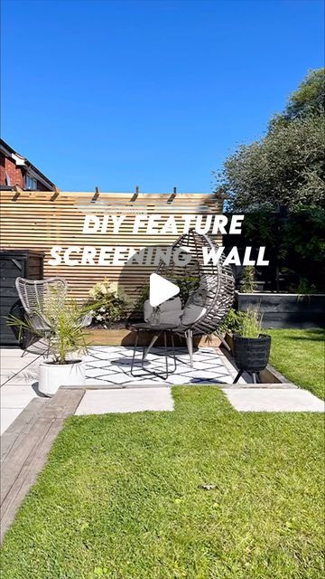 Mel Lloyd on Instagram: "How we made a privacy screen ✨ I’ve disliked this side of the garden for years. We couldn’t have a fence topper on these panels so we bought and adapted two flat top arches from @robertdyas. We made this at the end of last summer and it’s absolutely transformed this side of the garden. ⁣Disclaimer… the audio lies! I haven’t got sunshine I’ve got rain, rain and more flipping rain! 😬This was last year sadly 😂 ⁣ ⁣ ⁣ #privacyscreen ⁣ #privacyfence ⁣ #gardendesign ⁣ #outdoorliving ⁣ #gardenideas ⁣ #gardenlover" Garden Panels Privacy Screens, Screening Fences Outdoor Privacy, Fence Toppers For Privacy, Fence Toppers, Privacy Fence, Privacy Screen, Garden Lovers, Fence Panels, Fence