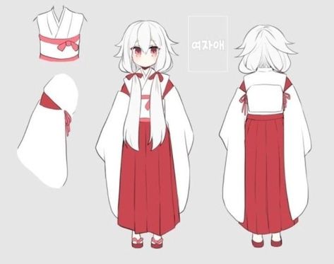 Anime Kimono, Drawing Anime Clothes, Anime Child, Anime Drawings Tutorials, Japanese Outfits, Anime Character Drawing, Anime Oc, Female Character Design, Anime Poses Reference