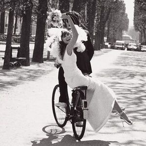 7 Bike Photos, Bike Wedding, Bicycle Wedding, Parisian Wedding, Vintage Parisian, Bike Photography, Paris Inspired, Dream Photography, Paris Wedding