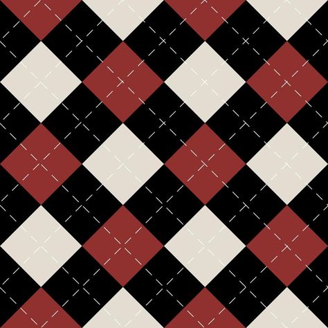 Vector seamless pattern. Knitted background with diamonds. red and black argyle pattern seamless.Seamless tartan check plaid for dress, skirt, bag, jacket, flannel shirt. Argyle Pattern Wallpapers, Coach Wallpaper, Tartan Wallpaper, Diamond Background, Argyle Pattern, Pattern Seamless, Women Outfits, Plaid Skirts, Sweater Pattern