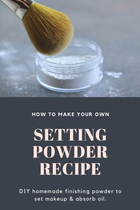 Diy Volume Powder, Diy Bronzer Powder, Diy Mineral Sunscreen Powder, Arrowroot Powder Uses Diy Beauty, Spray Tan Setting Powder Diy, Spray Tan Drying Powder Diy, How To Set Your Makeup, Homemade Skin Care For Oily Skin, Diy Spray Tan Finishing Powder