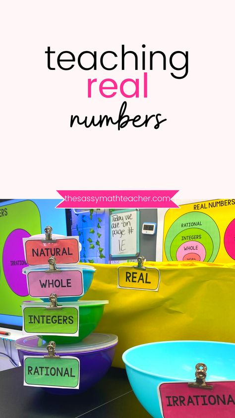 Introduce your students to the real number system with these real numbers notes and activities! Real Number System Project, Real Number System Activity, Real Numbers Activity, Real Number System, Consumer Math, Irrational Numbers, Number Theory, Rational Numbers, Learning Targets