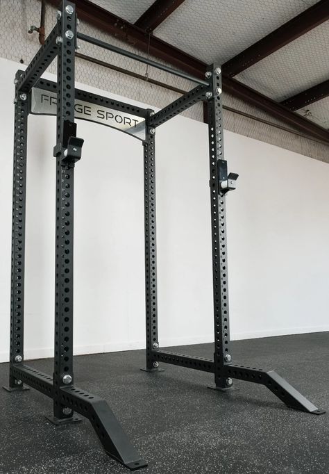 3x3 Rack Foot Extension - GYM READY EQUIPMENT Gym Rack, Home Gym Setup, Home Gym Garage, Dip Station, Gym Garage, Gym Setup, Squat Rack, Garage Gym, Power Rack