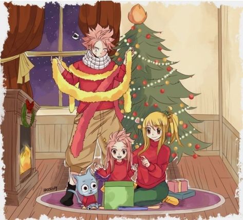 Nalu Family, Nashi Dragneel, Fairy Tail Kids, Fairy Tail Photos, Fairy Tail Comics, Fairy Tail Family, Natsu Fairy Tail, Fairy Tail Natsu And Lucy, Natsu X Lucy