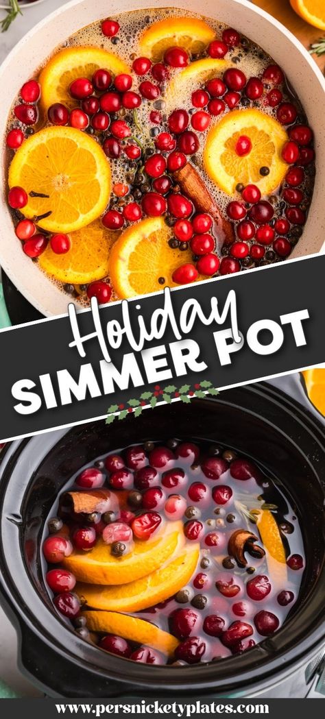 Slow Cooker Potpourri Fall, Crock Pot Simmering Potpourri, Holiday Boil Pot, Smell Good Boil Pot, Crockpot Smell Good Home Christmas, Simmer Pot Recipes Thanksgiving, Simmer Pot Recipes Cranberry, Fruit Simmer Pot, Simmer Pot Recipes Apple