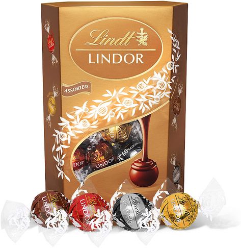 Lindor Truffles, Chocolate Lindt, Truffle Boxes, Truffle Gift, White Chocolate Truffles, Hazelnut Chocolate, Swiss Chocolate, Lindt Lindor, Candy Truffles