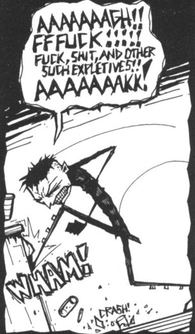 Jthm Johnny, Johnny The Homicidal Maniac, Jhonen Vasquez, Scott Pilgrim Comic, Here's Johnny, Invader Zim, Feeling Sick, Emo Scene, Guy Names