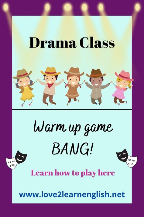 Learn how to play this quick, fun and dramatic drama game that's perfect for a group warm up! Find out more now... Energizer Games, Arts Students, Theatre Games, Warm Up Games, Drama Games, Drama Class, Drama Club, Theatre Arts, Up Game