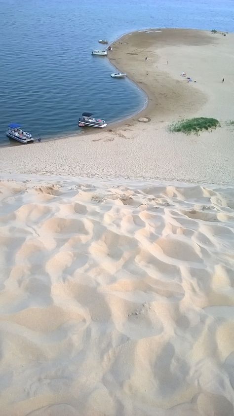 Razorback sand dune overlooking Silver Lake. Mears, Michigan Silver Lake Sand Dunes Michigan, Silver Lake Michigan, Sand Dunes Michigan, Michigan Beach Towns, Unexpected Blessings, Miss Michigan, Silver Lake Sand Dunes, Lake Michigan Beaches, Michigan Summer