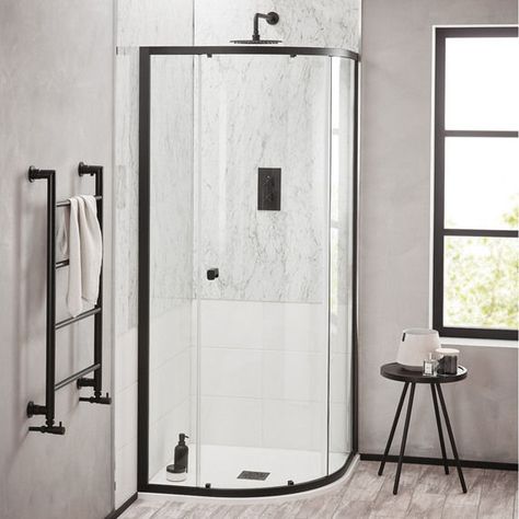 Small Shower Room, Bathroom Shower Enclosures, Small Shower, Frameless Sliding Shower Doors, Suite Bathroom, Small Showers, Shower Enclosures, Quadrant Shower Enclosures, Quadrant Shower