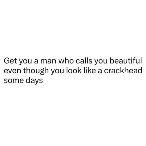 The Relationship Guru ❤️ on Instagram: "If you get a man that calls you BEAUTIFUL, even when you look HOMELESS, then you got yourself good man that truly loves you… because ummmm yea‼️😂😍🤷🏽‍♂️❤️💕 SUBSCRIBE to my YouTube Channel for more dating and relationship advice‼️ LINK IN BIOOOO‼️🔥🔥🔥🔥 ••••••••••••••••••••••••••••••••••••••••••••• #relationshipmemes #lovequotes #datingadvice #relationshipadvice #explorepage #womenempowerment #loveadvice #relationship101 #datingquotes #datingadvicefor When He Calls You My Love, When He Loves You, Homeless Quotes, Couple Advice, Black Love Quotes, Relationship Gifs, Crush Love, Relationship Posts, Classy Quotes