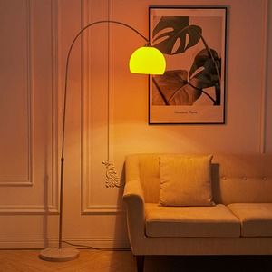 Floor Lamps - Lighting | The Range Flexible Floor Lamp, Curved Floor Lamp, Apartment Lighting, Family Room Sofa, Arc Floor Lamp, Floor Lamp Bedroom, Floor Lamps Living Room, Arched Floor Lamp, Apartment Decor Inspiration