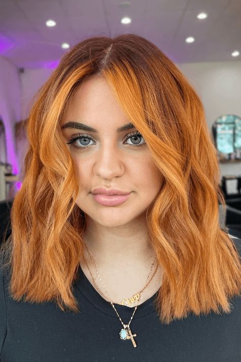 hairstyles, hair trends, hair transformations Auburn Color, Wave Curtains, Tousled Bob, Classic Bob, Tousled Waves, Wispy Bangs, Curtain Bangs, Face Framing, Platinum Blonde