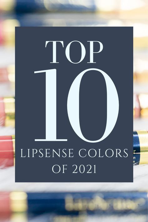 This year at our Leaders Conference SeneGence released the Top 10 best selling lip colors for 2021. The list really won't come as a surprise as Napa, Caramel Apple, Bella, Beige Champagne, Pink Champagne, Blu-Red and other LipSense Shades are consistently in the top. How many do you own!? Lipsense Lip Colors, Beige Champagne, Long Lasting Lip Color, Lipsense Colors, Champagne Pink, Caramel Apple, Pink Champagne, Lip Colors, Top 10