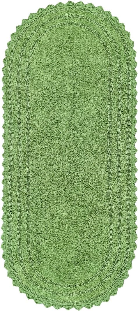 Amazon.com: Royal Blaze Sage Green Crochet Reversible Bath Mat Runner 100% Cotton 60" Long Bathroom Rug Runner, 24"x60" : Home & Kitchen Long Bathroom Rug, Bathroom Rug Runner, Sage Green Crochet, Long Bath Mat, Long Bathroom Rugs, Crochet Reversible, Long Bathroom, Bath Mat Runner, Bath Runner