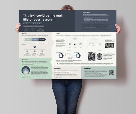 "This is a scientific conference poster template that comes as a PowerPoint editable file. Hey there, I'm Marc. I'm a student and I've been around the academic poster block a few times. I have spend hours trying to get the right design and layout for poster and so I decided to create this template to save you time, effort, and maybe even a few gray hairs.  Specs : ‣ Size : Landscape (horizontal) A0 format : (118.9 cm x 84.1 cm or 46.8 inches x 33.1 inches) ‣ Formats : PowerPoint (.PPTX file) ‣ Dummy text with comprehensive recap and tips on how to write a research poster  Instruction : To edit the background graphics, click on \"view > slide master\". To go back, click on \"Close Master View\".  (Video tutorial just in case : https://www.youtube.com/watch?v=PfCud9YeoX4 ) So go ahead, take Research Poster Landscape, Research Poster Design Layout Ideas, Research Poster Design Layout, Academic Research Poster, Scientific Poster Template Powerpoint, Horizontal Poster Design, Case Study Layout, Horizontal Infographic, Research Poster Template