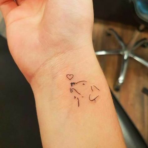 Simple Tattoo With Meaning, Simple Tattoos For Women, Meaningful Tattoos For Women, Small Tattoos Simple, E Tattoo, Little Tattoos, Simplistic Tattoos, Dog Tattoos, Tattoo Fonts