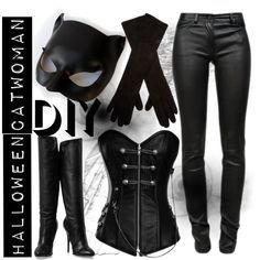 Catwoman dresses idea Cat Women Costume Diy, Cat Women Costumes, Woman Costume Ideas, Catwoman Cosplay, Woman Costume, Cat Women, Hallowen Costume, Cat Woman, Women Costumes