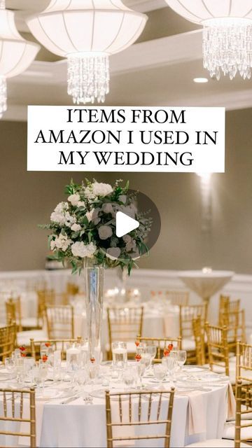 All the things I purchased from Amazon I used for my wedding!✨🤍 Everything linked in my Amazon Wedding highlight! | Instagram Small Wedding Reception Decorations, Temu Wedding Decor, Amazon Wedding Decor, Amazon Wedding, 2 Daughters, Nat King Cole, Wedding Highlights, King Cole, Cute Wedding Ideas