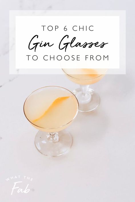 Looking to dress up your dinner table? These stylish gin glasses are some of the best glassware to buy, and a must-have for a chic dinner party. Gin And Tonic Glassware, Chic Dinner Party, Gin And Tonic Glasses, Urban Outfitters Home, Best Gin, Gin Glasses, Gin Drinks, Seasonal Cocktail, Gin Bar