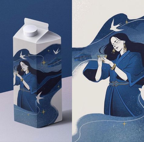 Milk Packaging Design, Packaging Design Illustration, Expert Logo, Milk Packaging, Graphisches Design, Branding Design Packaging, Lets Talk, Instagram Branding, Graphic Design Packaging