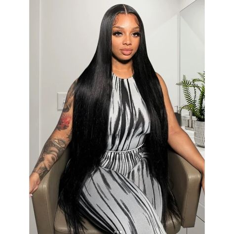 Just found this amazing item on AliExpress. Check it out! $48.25 | 250 Density Bone Straight 30 40 Inches 13x4 HD Transparent Lace Front Human Hair Wigs 13x6 Lace Frontal Wig 5X5 Lace Closure wig Women's Wigs, Straight Lace Front Wigs, The Don, Middle Part, Luxury Hair, Frontal Wig, Baddie Hairstyles, Straight Wig, Wig Styles