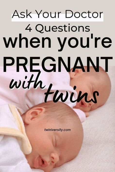 Congratulations! If you’ve just found out you are pregnant with twins, you have a lot of questions. Here are the top four questions to ask your doctor in order to ensure a healthy twin pregnancy. Twin Pregnancy Belly, Twins Schedule, Feeding Twins, Twins Newborn, Having Twins, Pregnant With Twins, Raising Twins, Twin Life, Pregnancy Must Haves