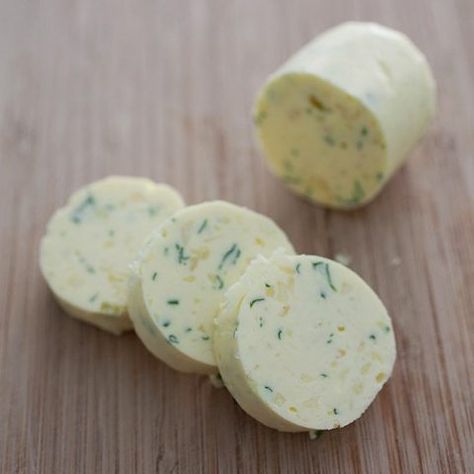 Herb Butters, Flavored Butters, Herb Butter Recipe, Homemade Pantry, Rasa Malaysia, Garlic Herb Butter, Flavored Butter, Iron Chef, Compound Butter