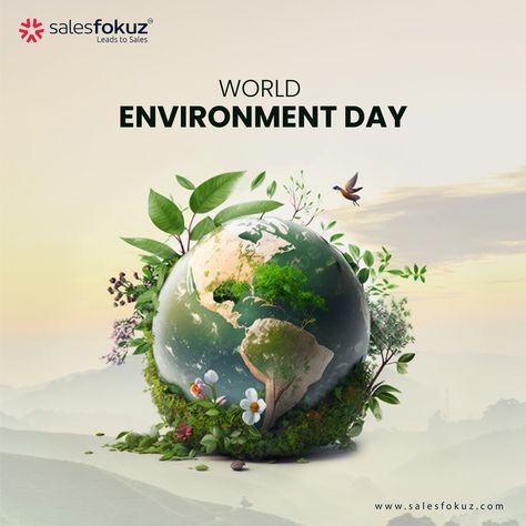 World Environment Day! World Environment Day Posters, Sustainability Activities, Mother Earth Illustration, Earth Day Posters, Eco Earth, Wildlife Day, World Earth Day, World Water Day, Ocean Day