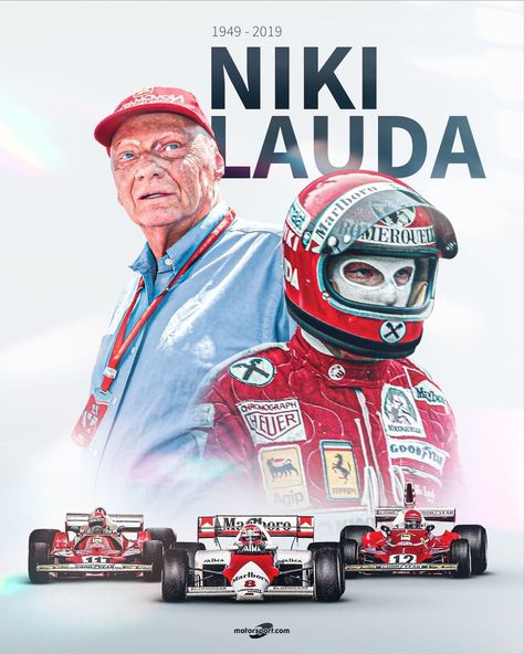 Motorsport.com on Instagram: “Remembering Niki Lauda ❤️ The triple #F1 world champion passed away on this day two years ago, but his story and legacy remain an…” Auto Racing Art, Aryton Senna, Niki Lauda, Motorsport Art, F1 Art, F1 Wallpaper Hd, Formula 1 Car Racing, F1 Poster, Car Racer