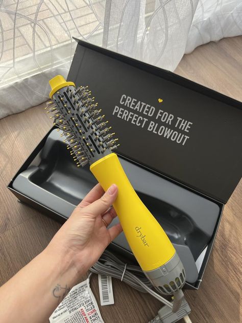 The Half Shot Small Round Blow Dryer Brush - Drybar | Sephora Round Brush Hair Dryer Blowout, Blow Drying With Round Brush, Dry Bar Blow Dryer Brush, T3 Blow Dry Brush, Dry Bar Blowout, Round Brush And Blow Dryer, Drybar The Single Shot Blow-dryer Brush, Perfect Blowout, Blow Dry Brush