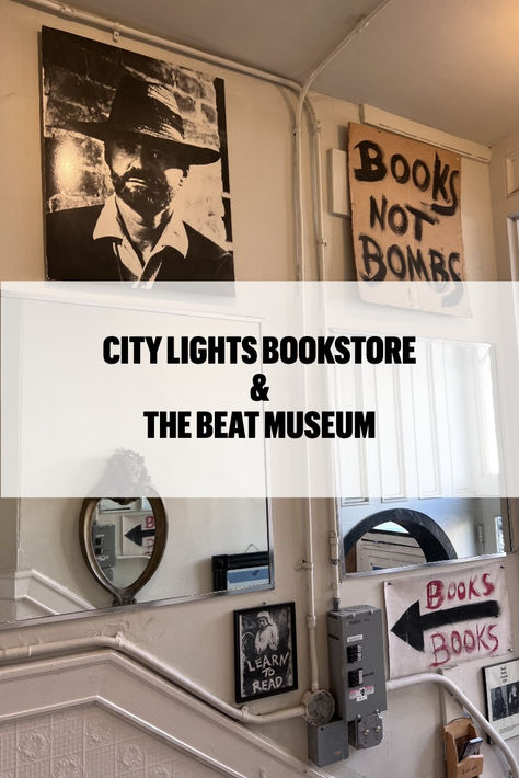 Explore San Francisco's literary heart in this month's Side of Culture article by Marybeth Bond, featuring the iconic City Lights Bookstore and the Beat Museum. Located in the vibrant North Beach neighborhood, City Lights has been a cultural hub since 1953, founded by Lawrence Ferlinghetti to make art accessible to all. Today, it remains a sanctuary for poets, authors, and activists, preserving the spirit of the Beat Generation. City Lights Bookstore, Beach Neighborhood, Lawrence Ferlinghetti, Chaplin Film, Beat Generation, North Beach, Summer Of Love, City Lights, Poets